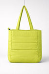 PISTACHIO  Puffed Tote  Bag