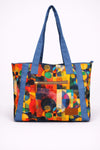 Colorful campus Carry Printed Tote Bag