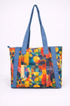 Colorful campus Carry Printed Tote Bag